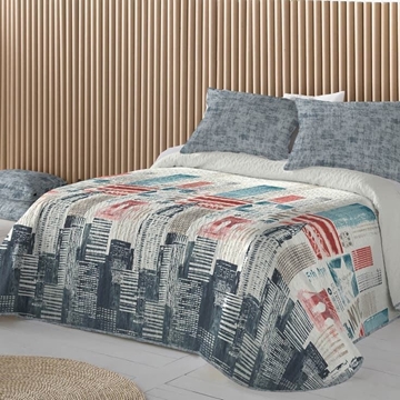 Colcha bouti AIDAN REVERSIBLE - Imagen 1