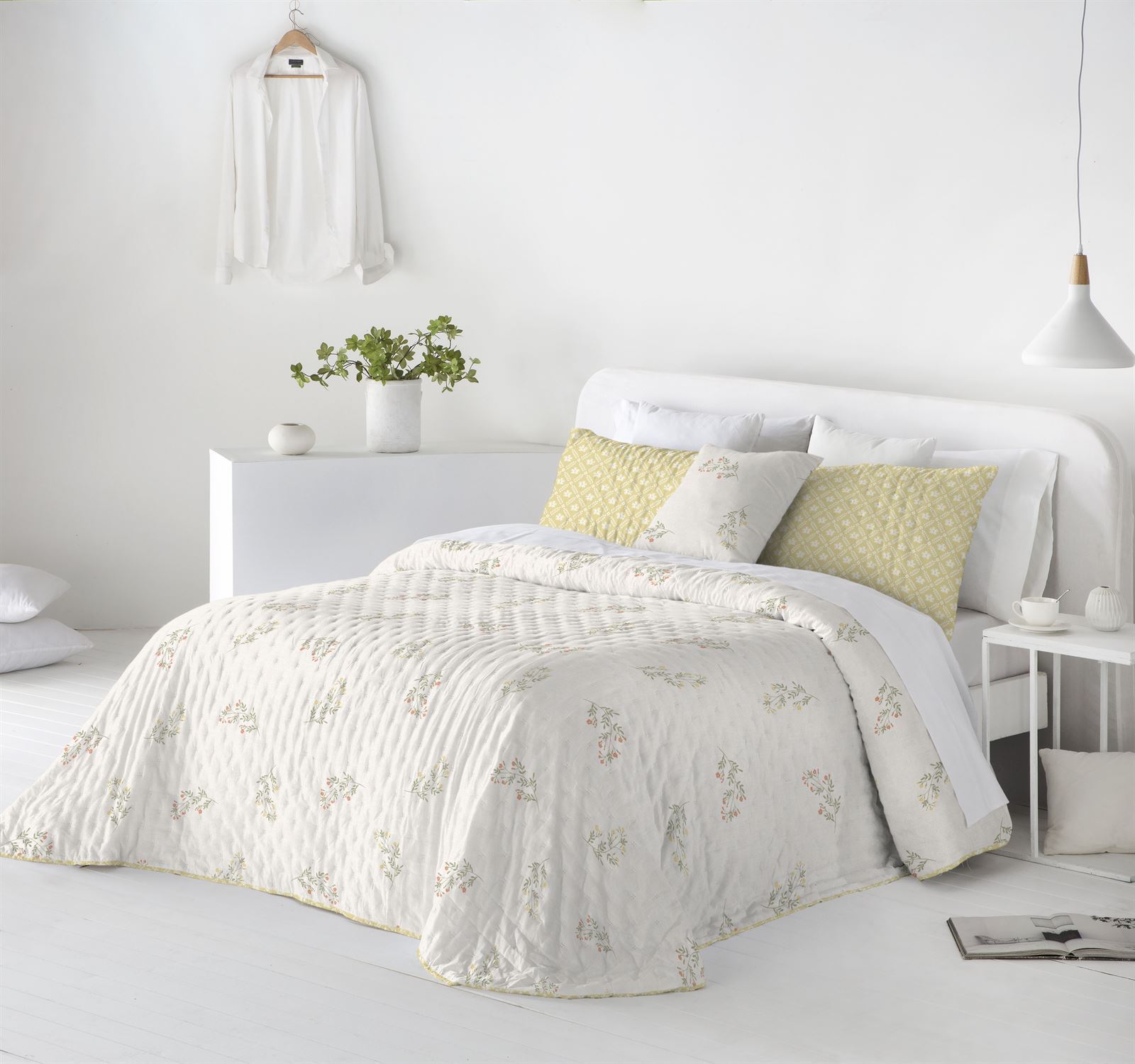 Colcha Bouti Classic Caspío reversible - Imagen 1