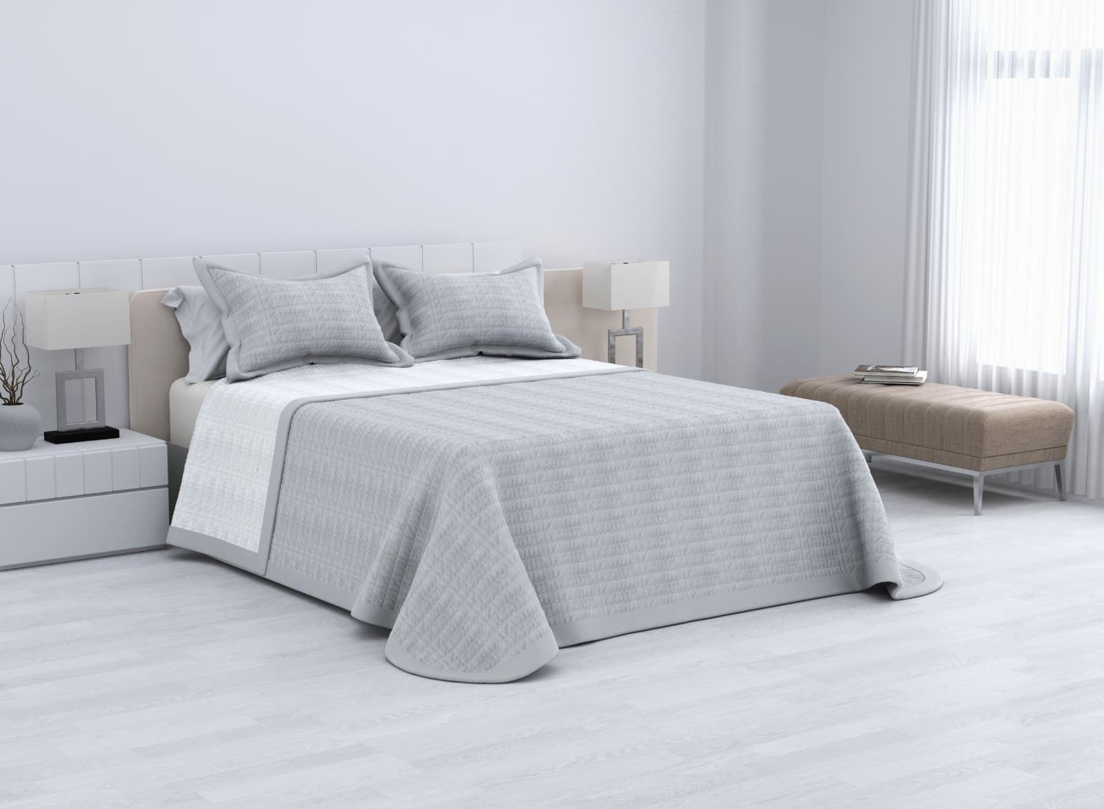 Colcha Bouti Siena Reversible - Imagen 4