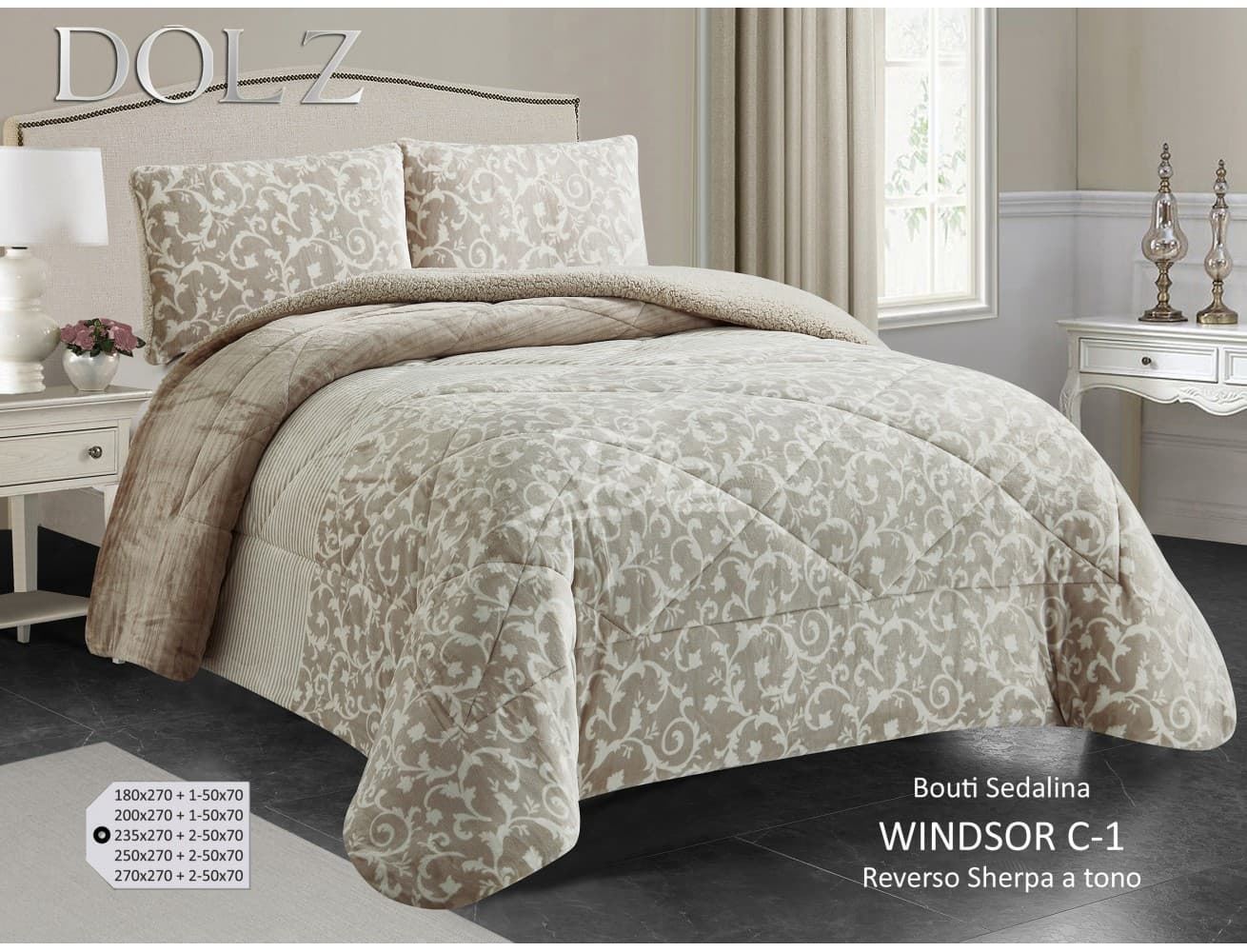 Edredón sedalina WINDSOR - Imagen 1
