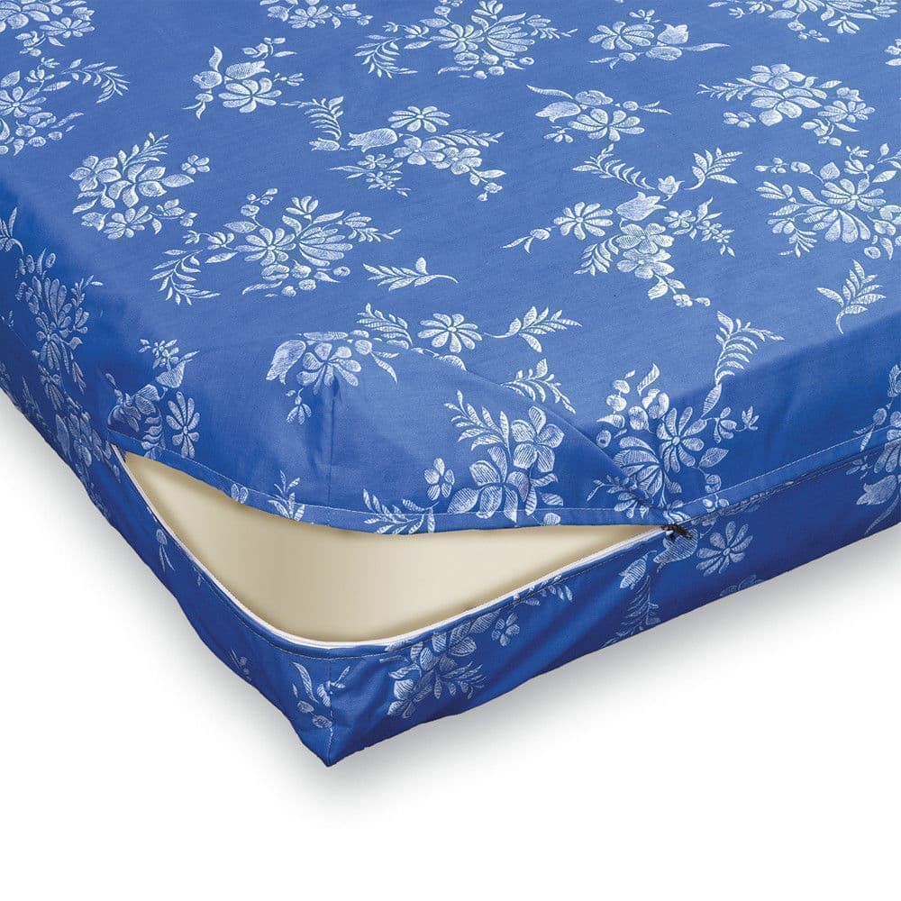 Funda colchón tela azul - Imagen 1