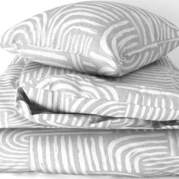 Funda nórdica Dafne gris REVERSIBLE Pierre Cardin - Imagen 2