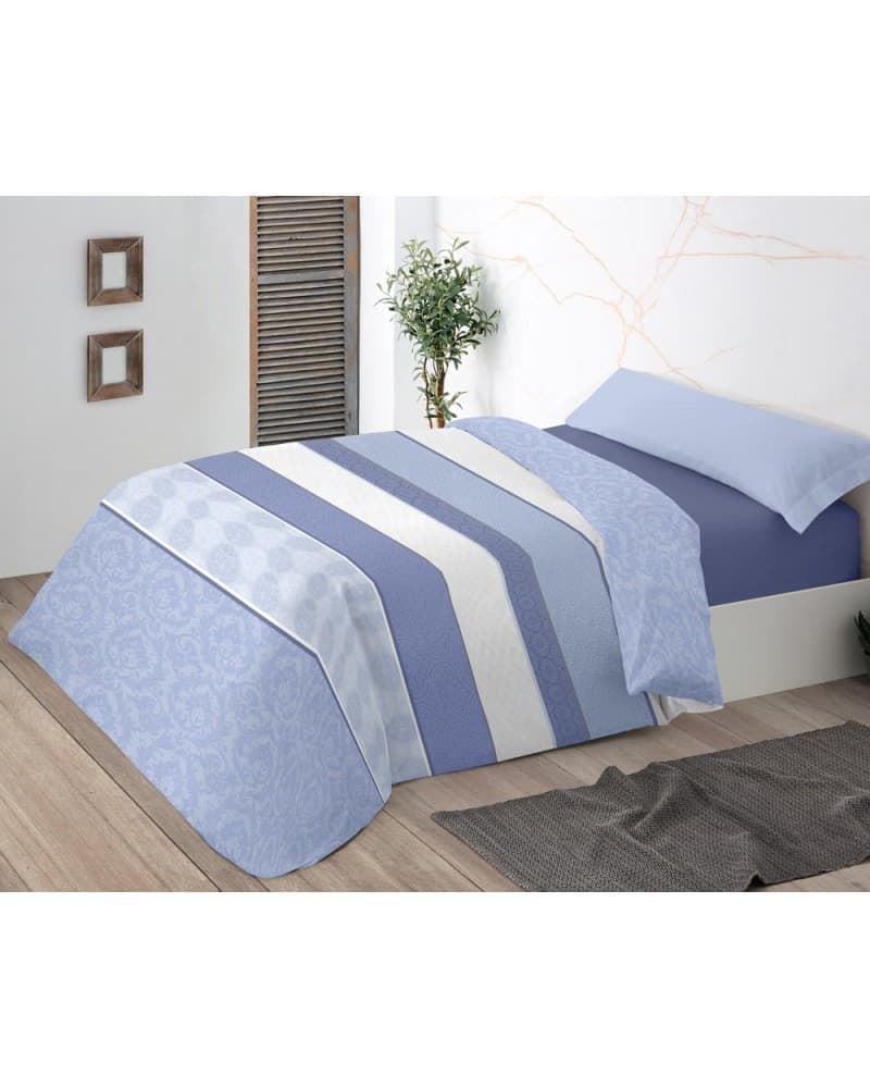 Funda nórdica estampado rayas cama 90 cm - Home