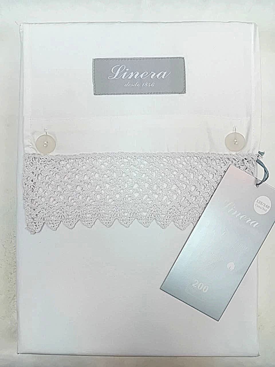 Juego sábanas Crochet Percal 200 Hilos - Imagen 4