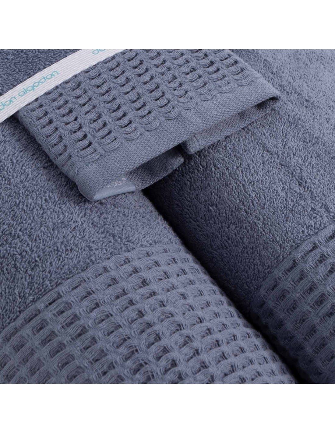 JUEGO TOALLAS DON ALGODON JACQUARD CHIO - Imagen 2