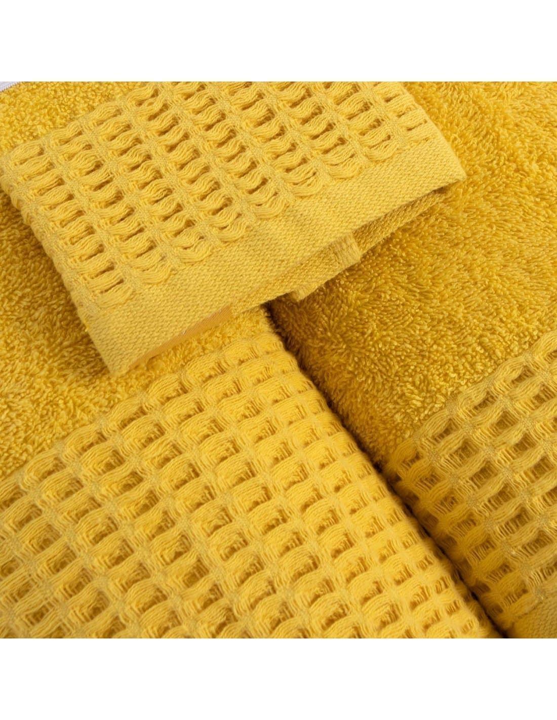 JUEGO TOALLAS DON ALGODON JACQUARD CHIO - Imagen 5