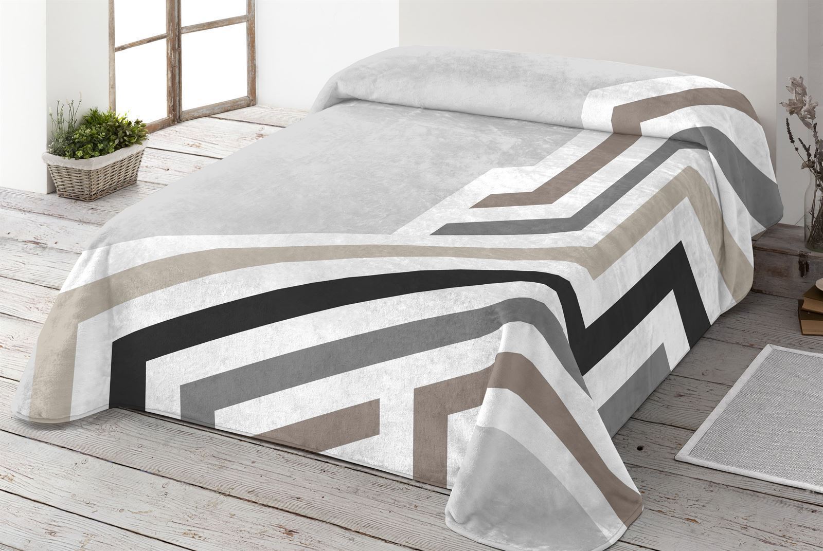 Daesar - Mantas para Cama Decorativa,Manta de Invierno Cama 90