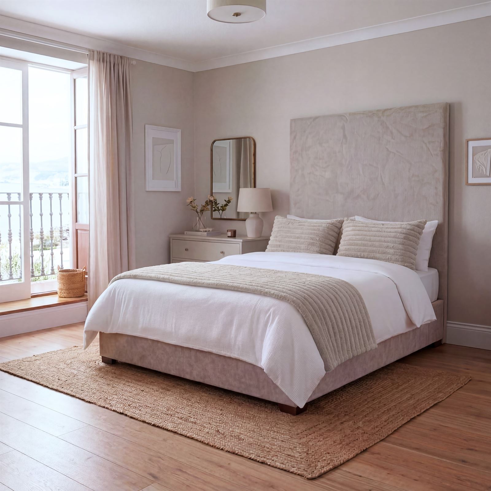 Pie de cama con cojines - Imagen 2