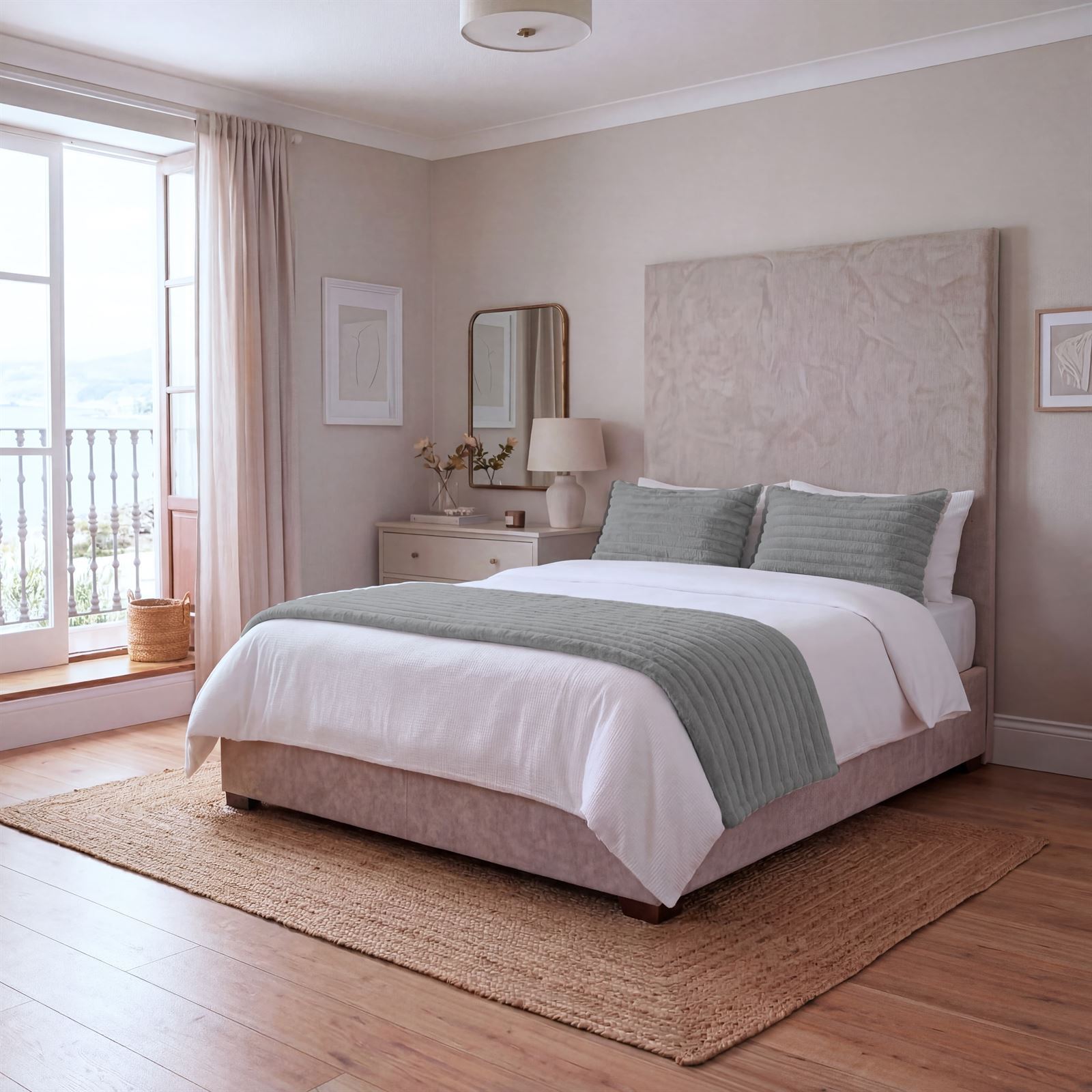 Pie de cama con cojines - Imagen 3