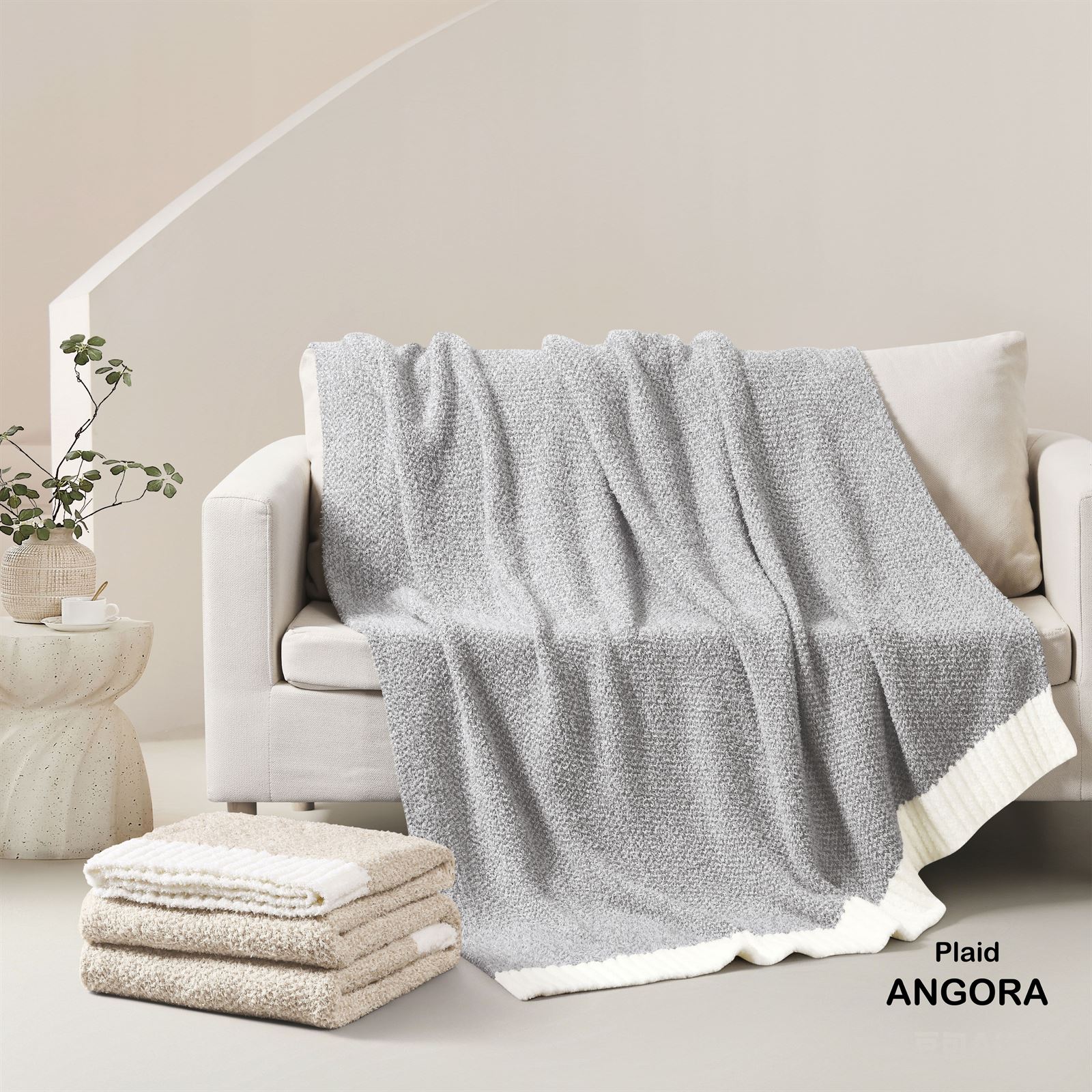 Plaid Angora - Imagen 1