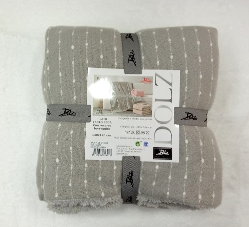 Plaid Dots sherpa - Imagen 2