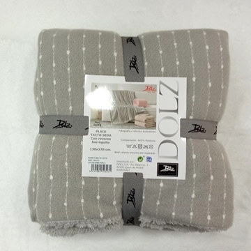 Plaid Dots sherpa - Imagen 2
