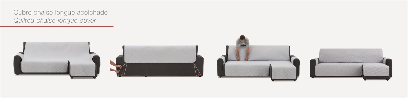 Protector sofá chaise longue - Imagen 6